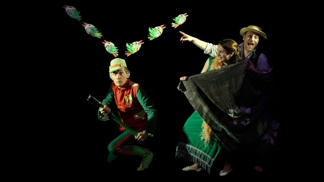 Volvimos a ser niños por una noche con el Teatro Negro de Praga