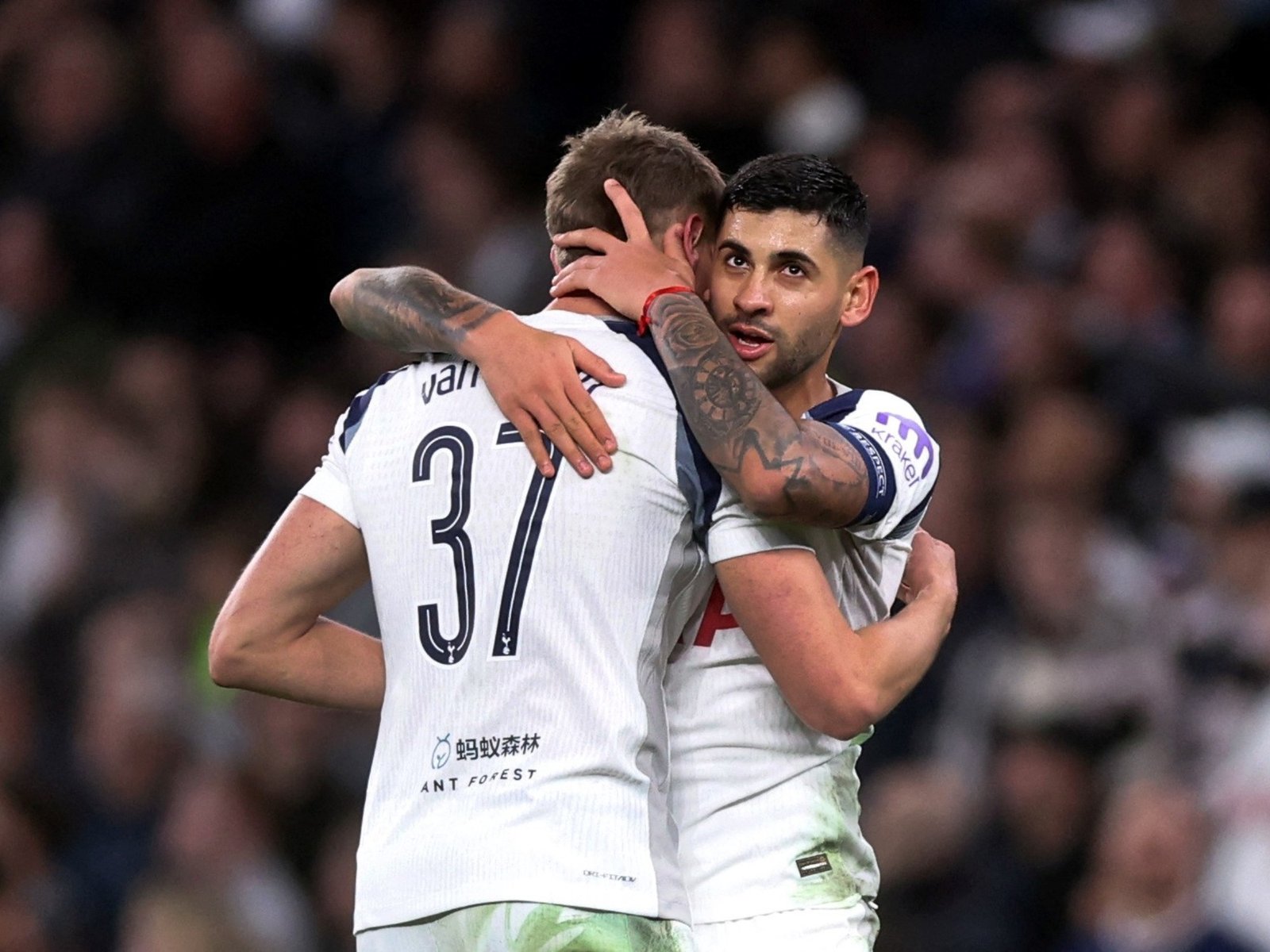 el impresionante gol del compañero de Cuti Romero para el Tottenham en la Champions League