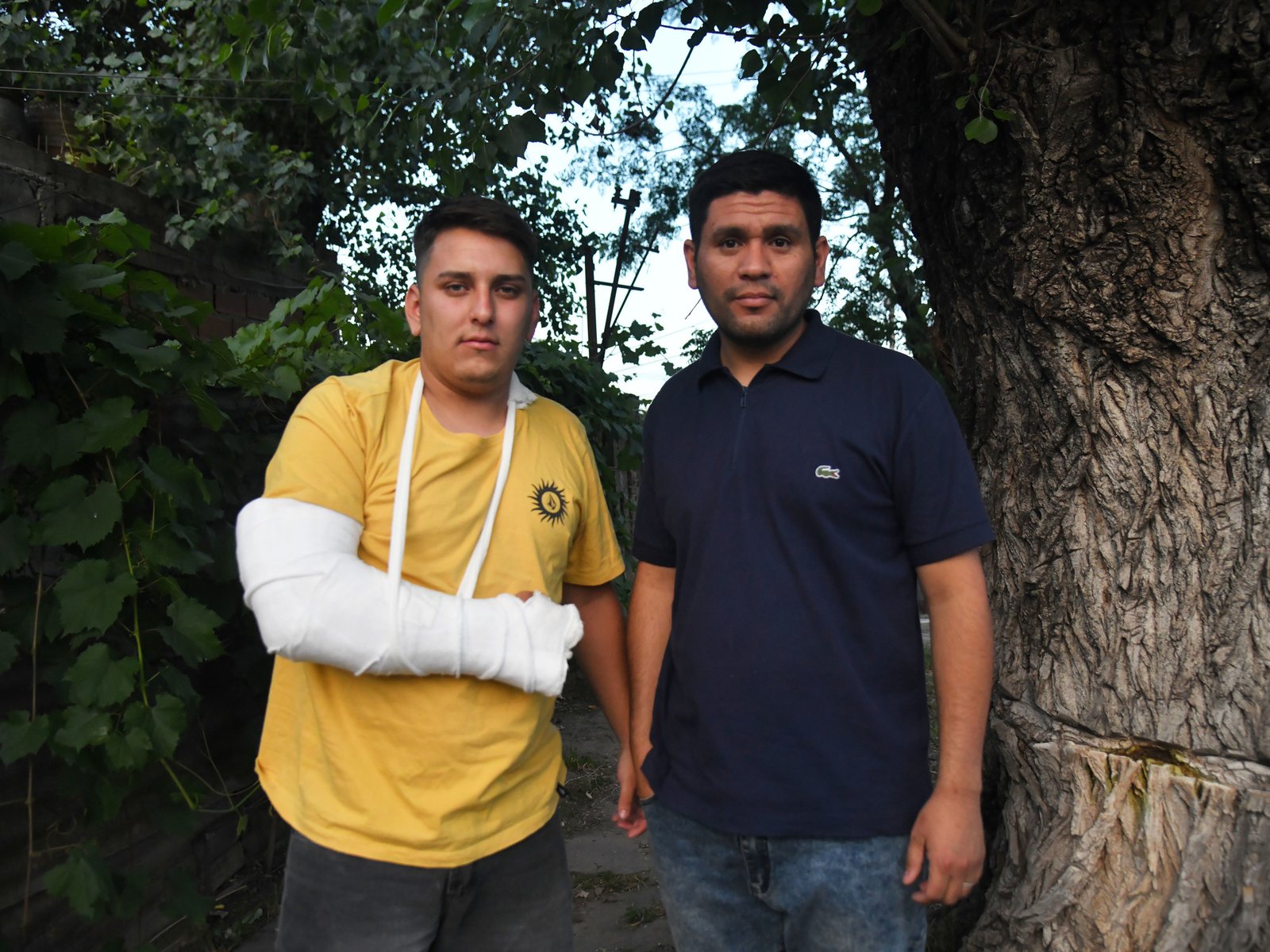 la explosión y el incendio en Ezeiza contado por dos operarios que sobrevivieron de milagro