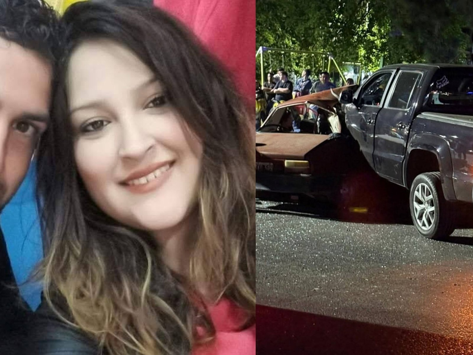 la pareja murió y una nena está internada grave