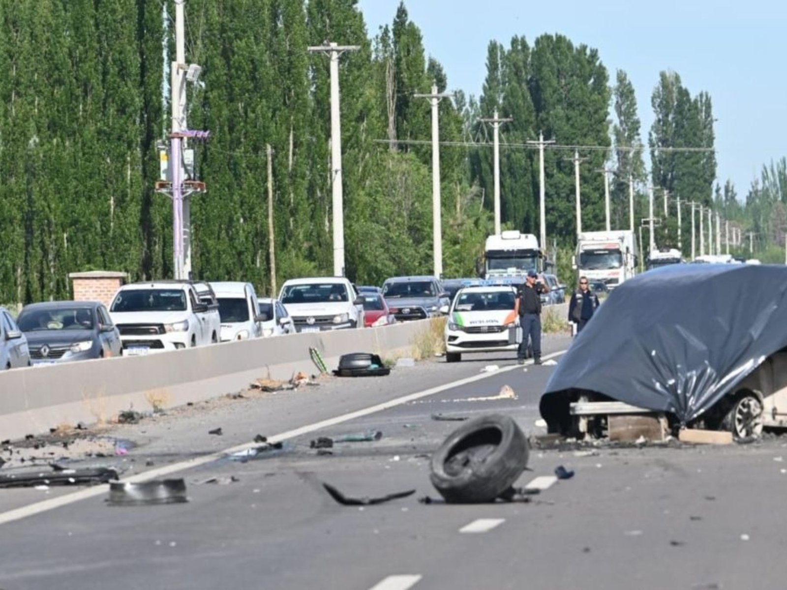 murieron los cuatro pasajeros de una camioneta que se incendió tras ser chocada por un conductor borracho