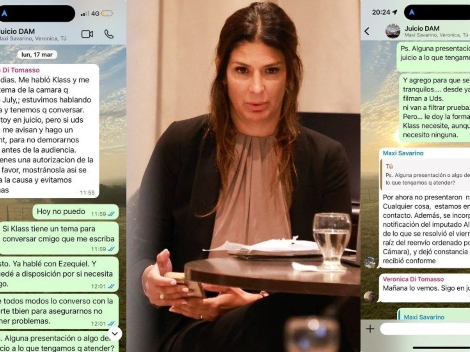 un juez destrozó a Makintach y la polémica por los chats filtrados del Tribunal