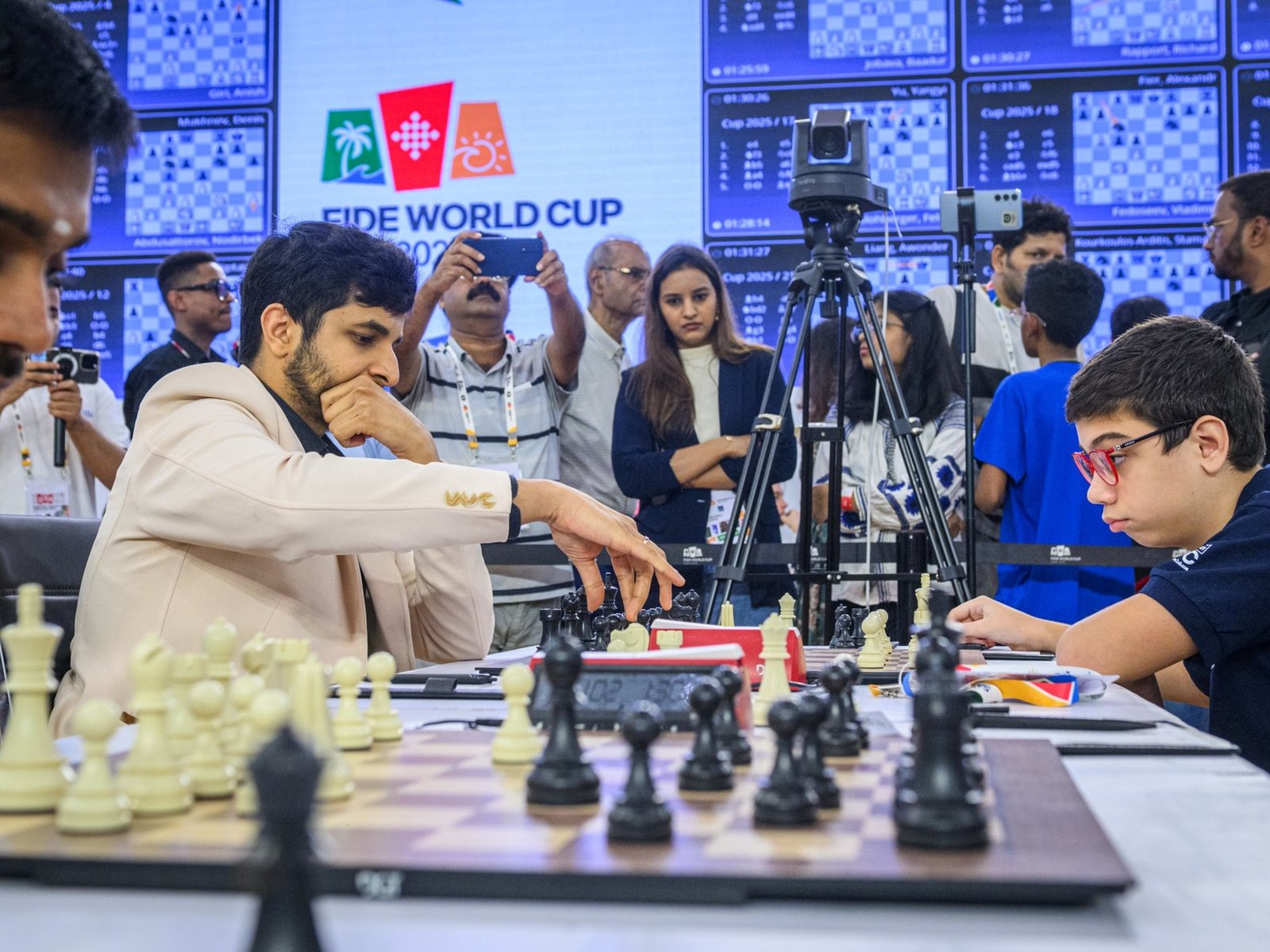 volvió a hacer tablas con el 27 del mundo y este jueves va por la tercera ronda