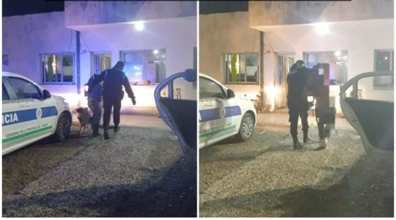 Aprehenden a dos hombres intentando robar en vivienda de barrio Las Flores
