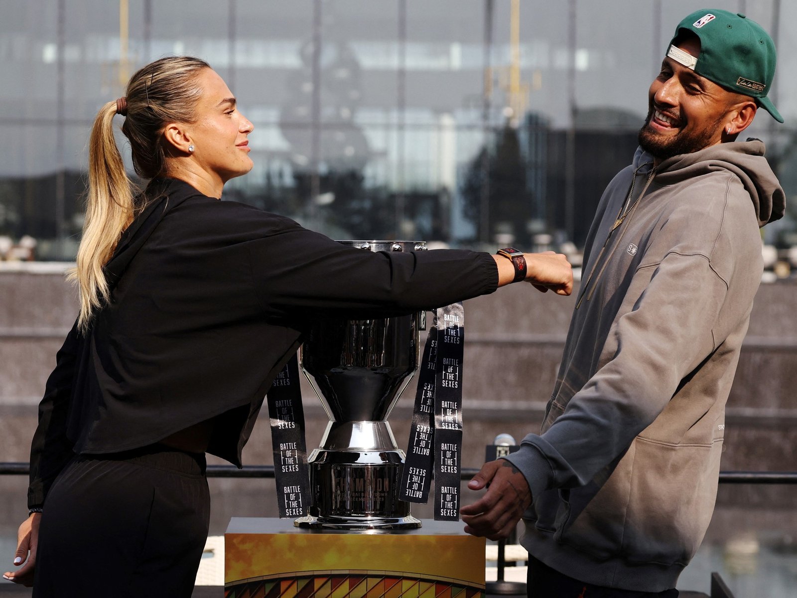 Aryna Sabalenka vs Nick Kyrgios, una nueva edición de la "Batalla de los sexos" con el show y los petrodólares como gran motor