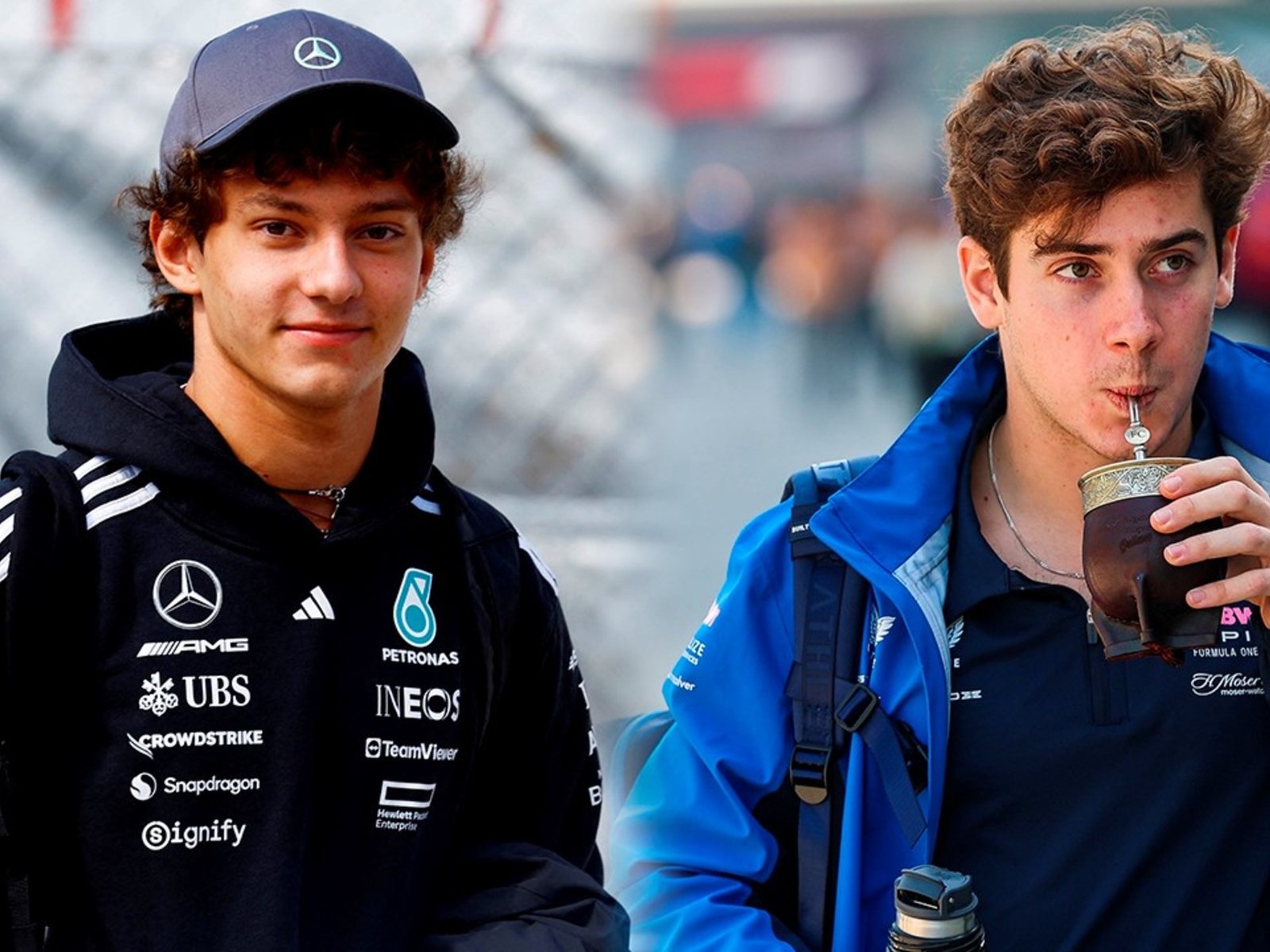 Colapinto salió a bancar a Antonelli tras el acoso que sufrió en redes: «Se está volviendo algo normal» :: Olé