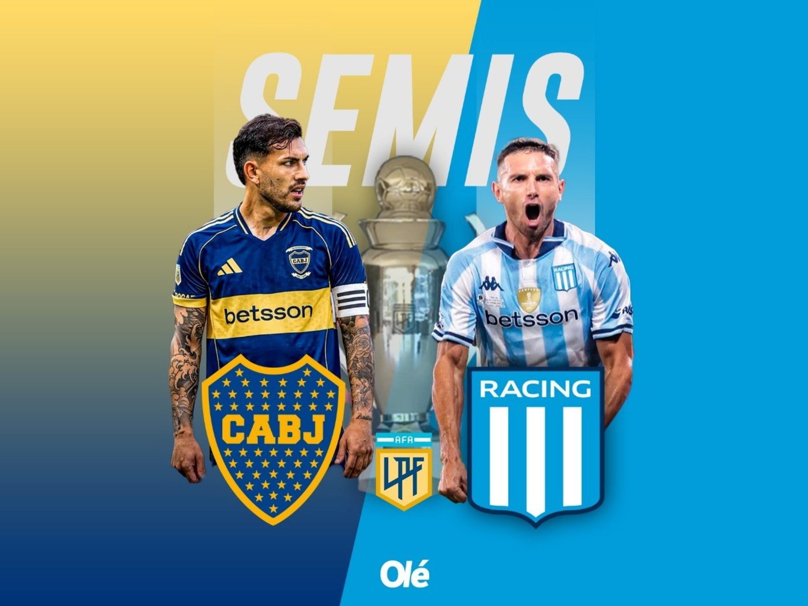 Confirmado: Boca recibirá a Racing en las semifinales del Torneo Clausura :: Olé