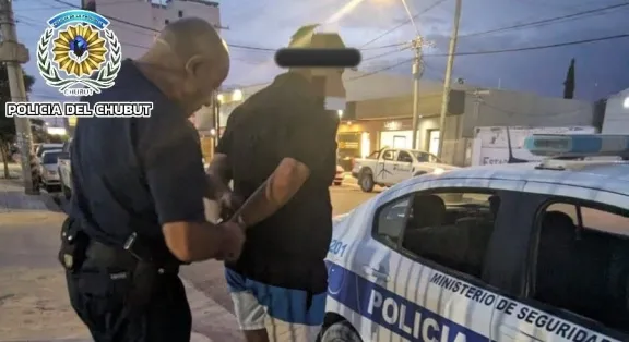 Detienen a conductor con pedido de captura vigente en Puerto Madryn