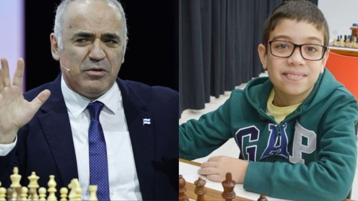 El gesto de Garry Kasparov para el destacado ajedrecista argentino Faustino Oro