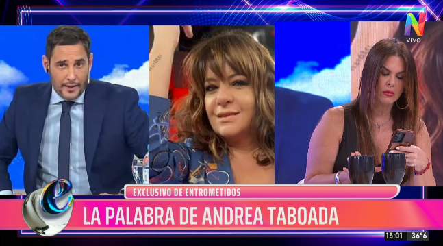 Exclusivo de ‘Entrometidos’: Andrea Taboada rompió el silencio tras los rumores de suspensión en ‘Intrusos’