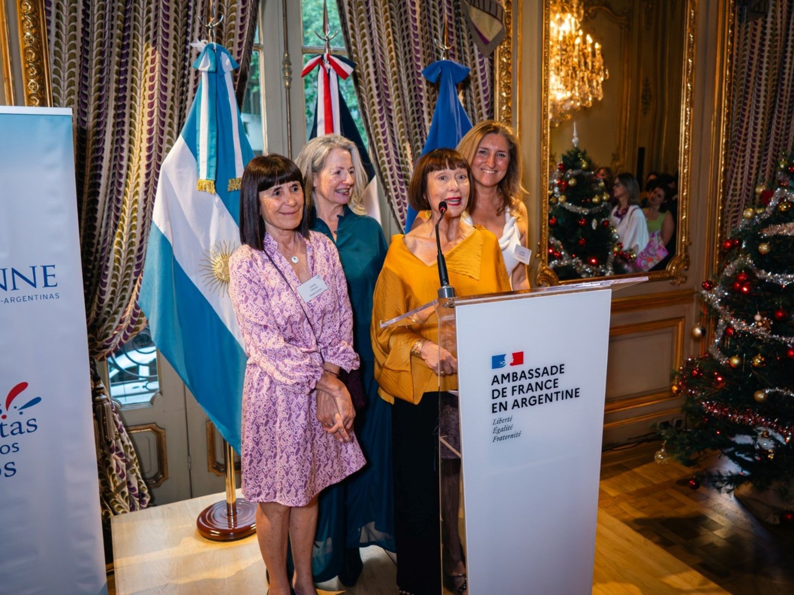 La Asociación Marianne celebró sus quince años con el tradicional cóctel anual en la Embajada de Francia en Argentina