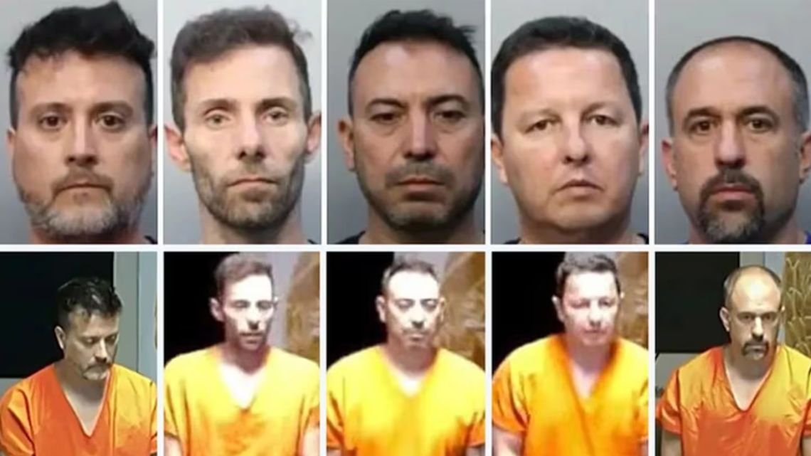 Quiénes son los cinco «mecheros» mendocinos arrestados en Miami