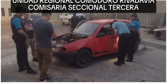 Secuestran Volkswagen Gol con motor robado en Comodoro Rivadavia