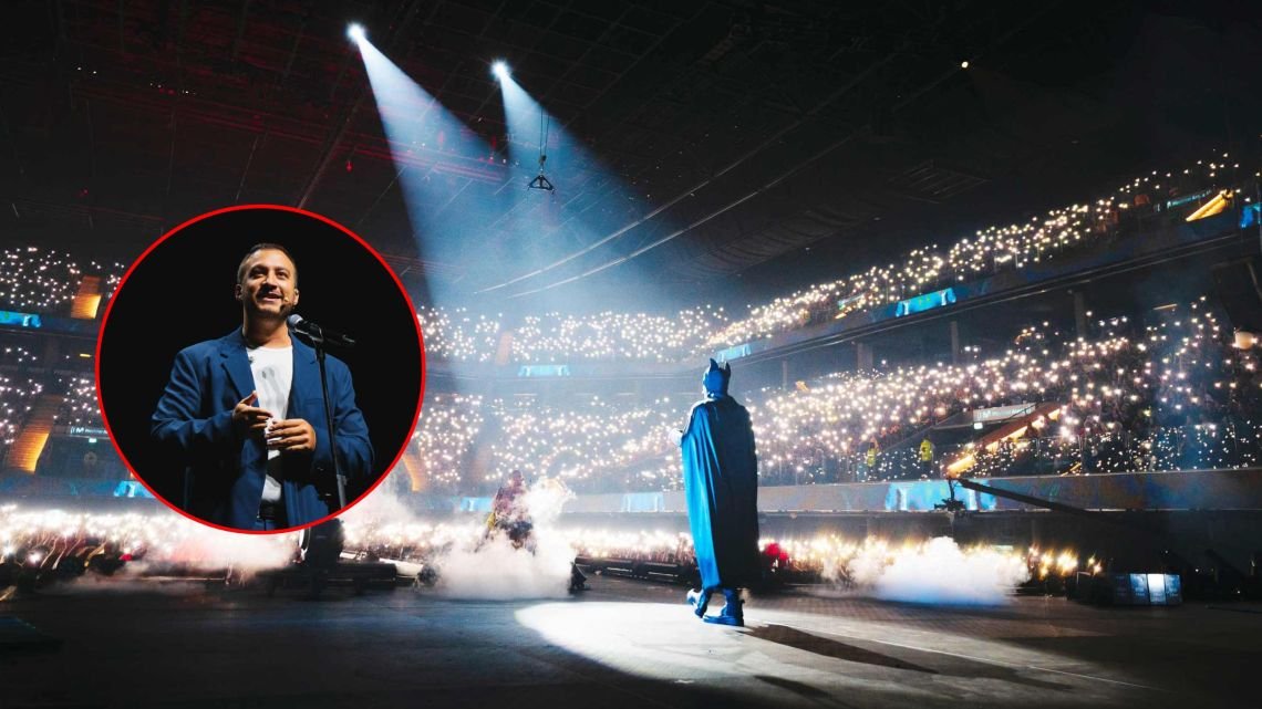 Tomás Rebord reunió quince mil personas con «Hay algo ahí» en el Movistar Arena