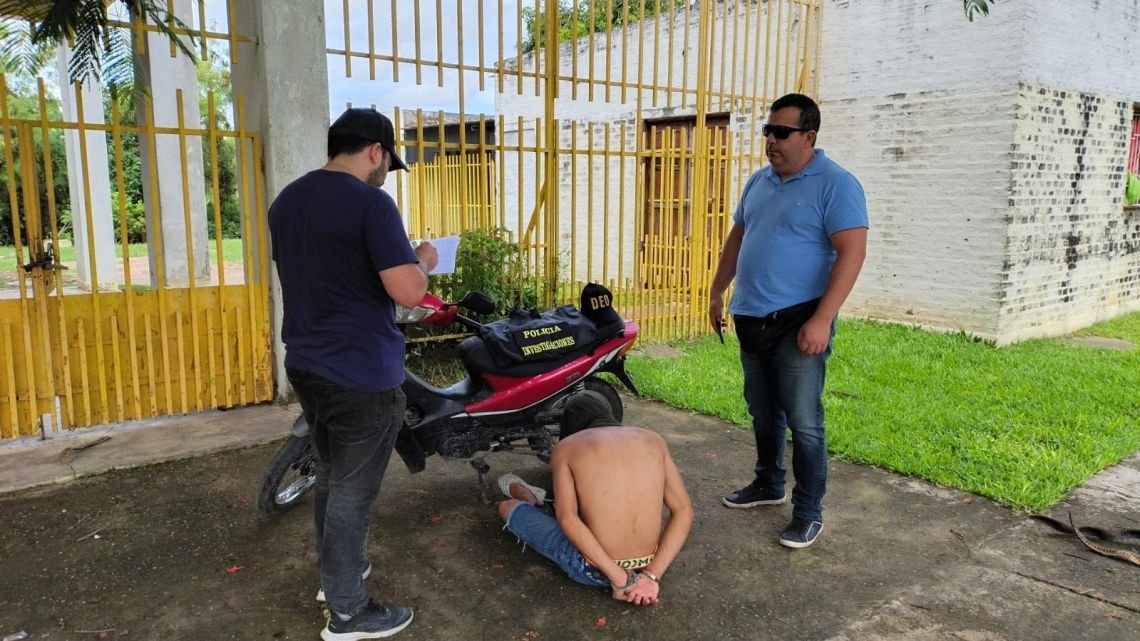 Volvieron a detener al hijo del exdirigente piquetero “Tiso” Talavera por circular en una moto robada