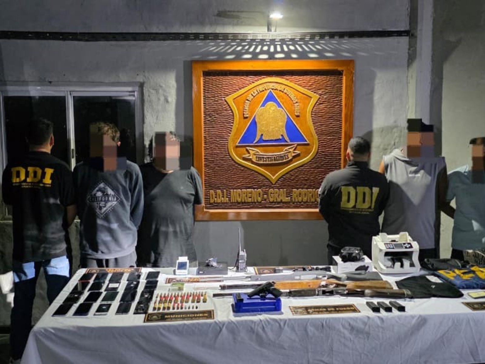 cómo cayeron los ladrones que robaban disfrazados de policías