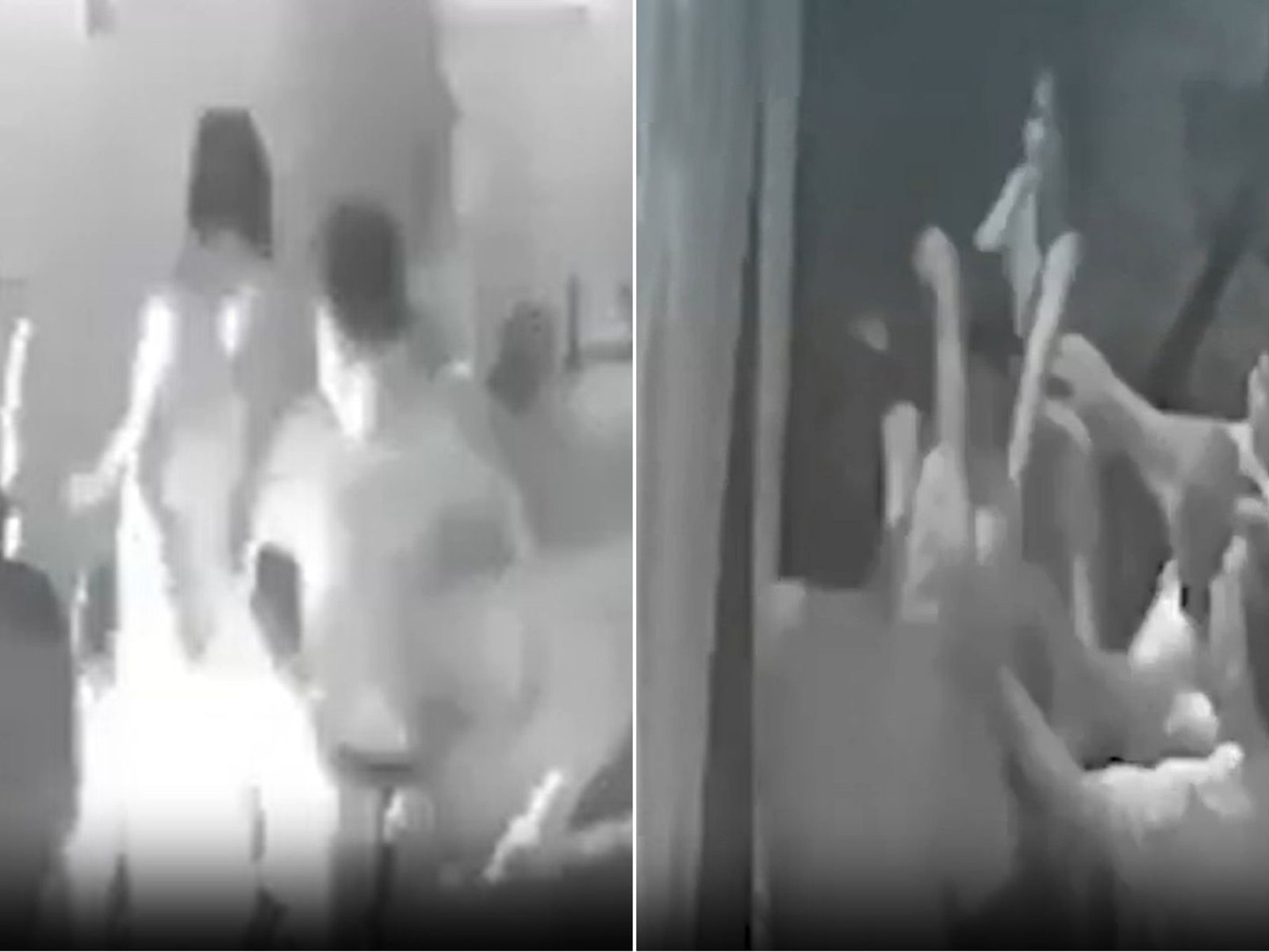 dos nenas heridas por pirotecnia y una feroz pelea entre vecinos