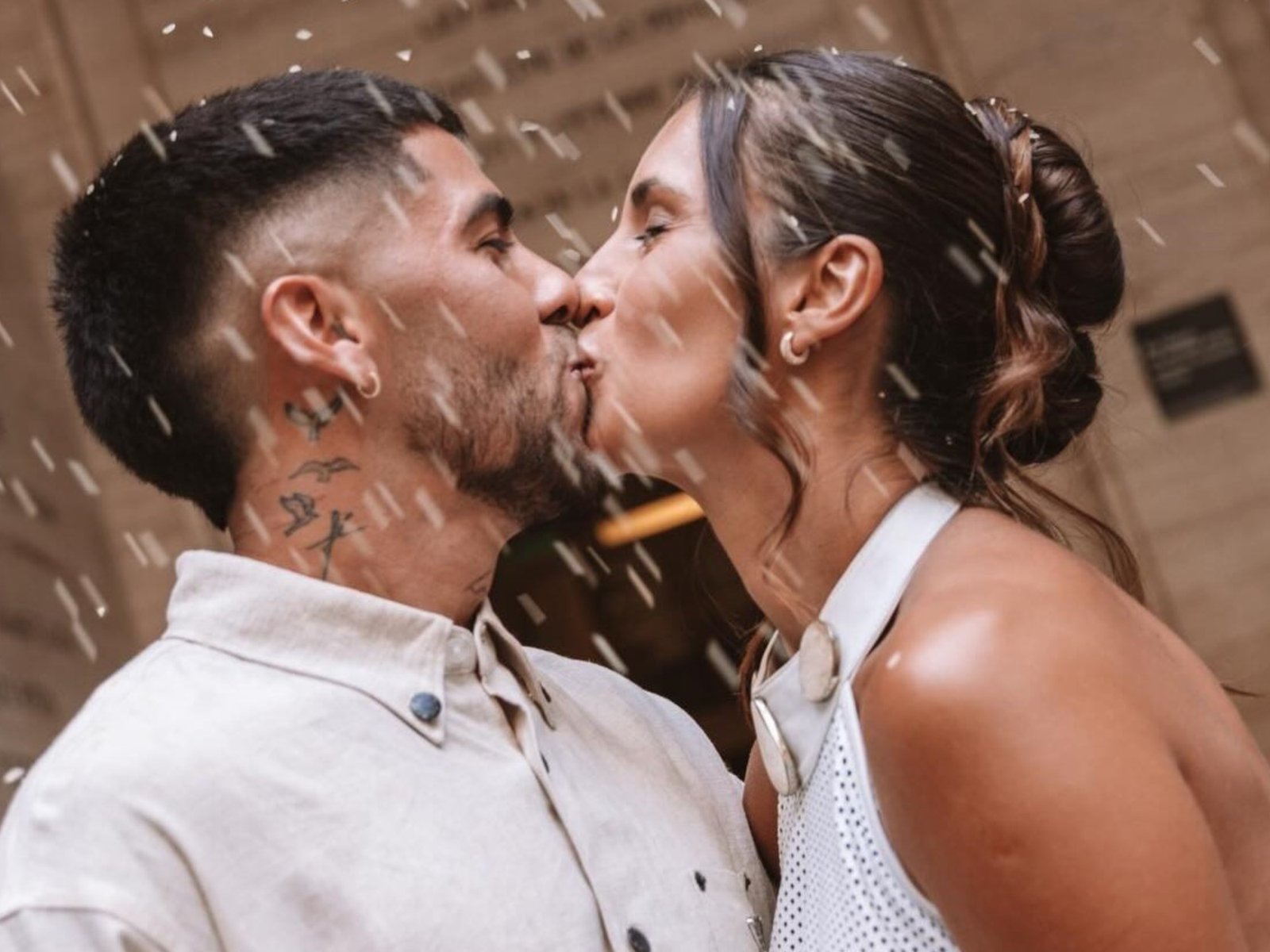 la espectacular boda de Iván y Micaela, su novia deportista