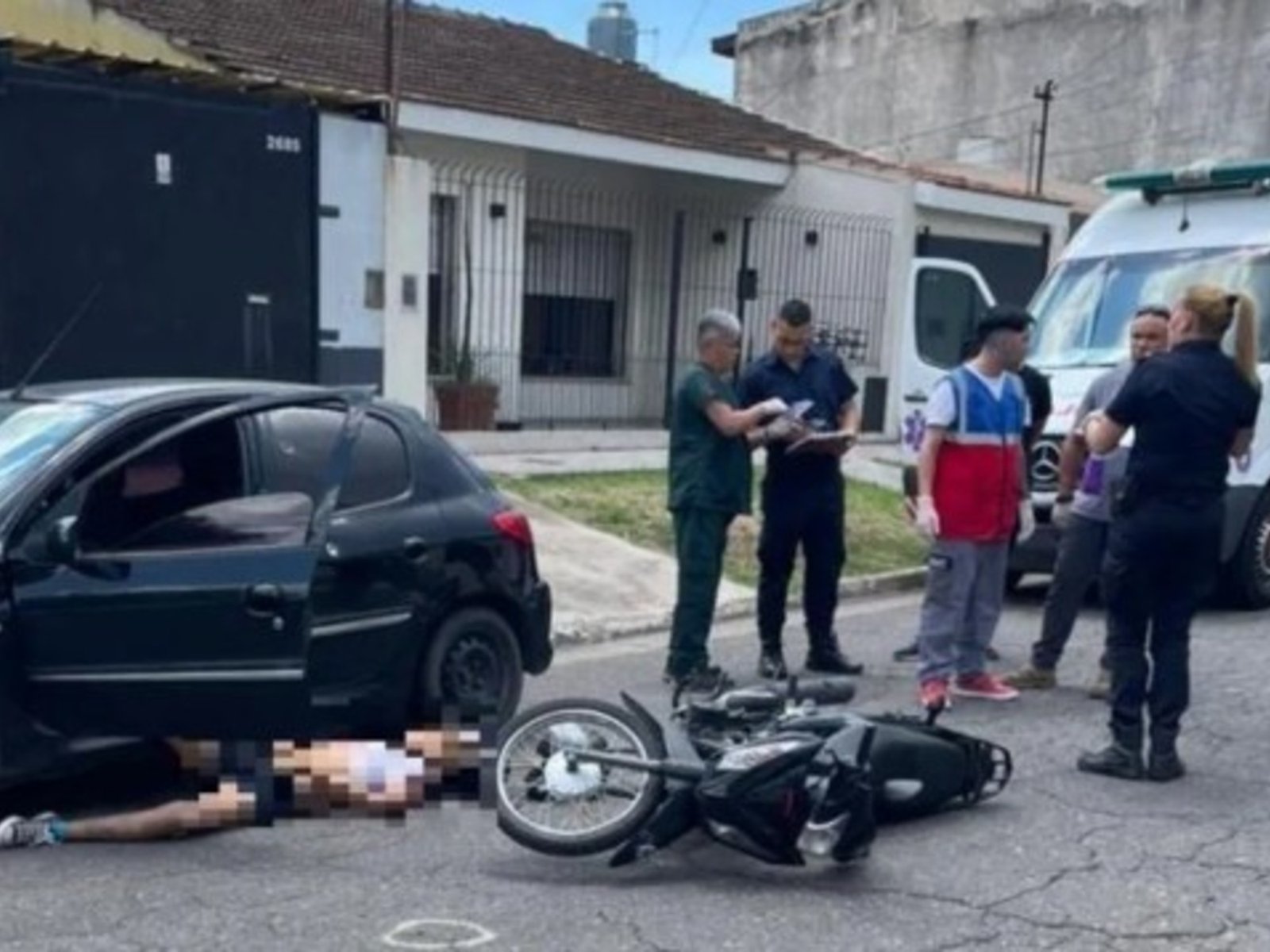 un policía de la Ciudad mató a dos motochorros que trataron de robarle en Quilmes
