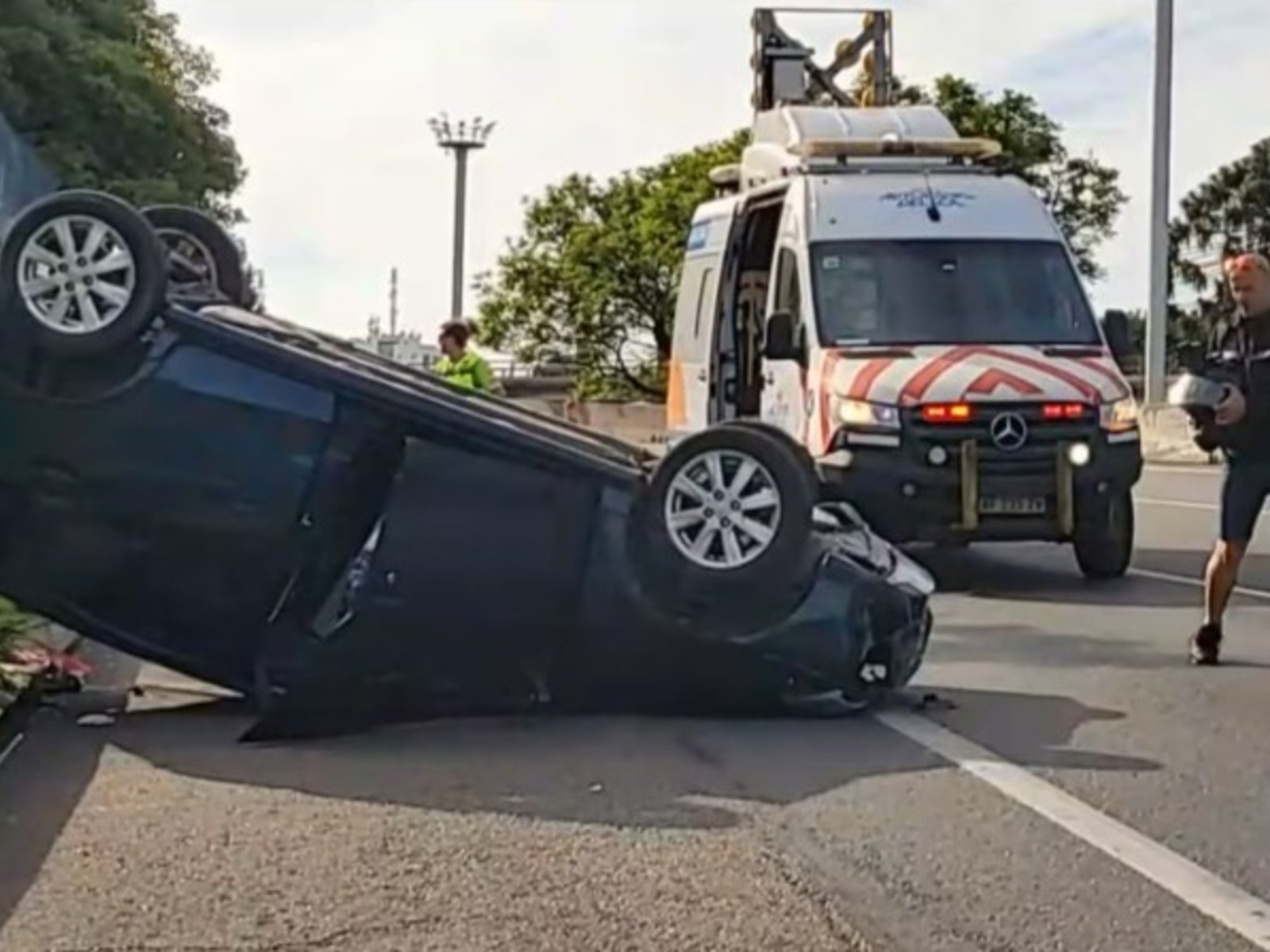 ya hay al menos 14 accidentes en el AMBA en Nochebuena y Navidad
