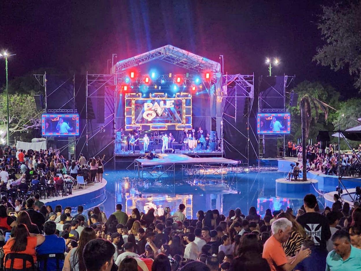 Con gran éxito se llevó a cabo el festival del canto y la danza en Ulapes