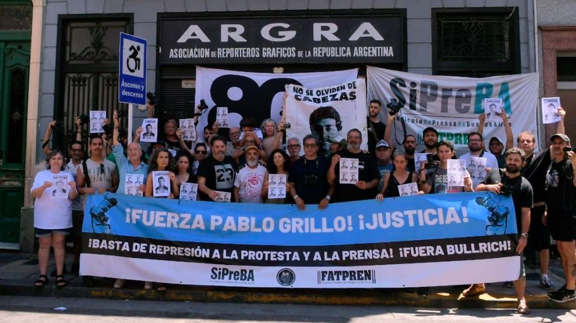 ARGRA recordó a José Luis Cabezas, uniendo su reclamo al pedido de Justicia por Pablo Grillo