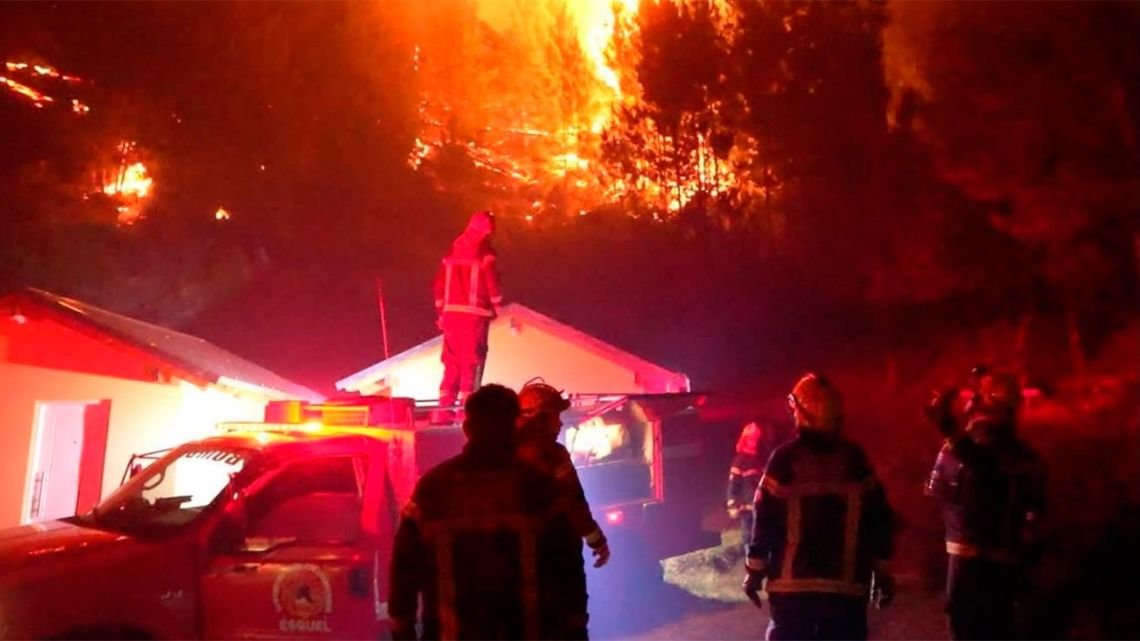 Confirmaron que el incendio de El Hoyo fue intencional: el Ministerio de Seguridad prometió encontrar a los responsables