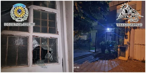 Detenidos en Trelew por daños y escalamiento en domicilio