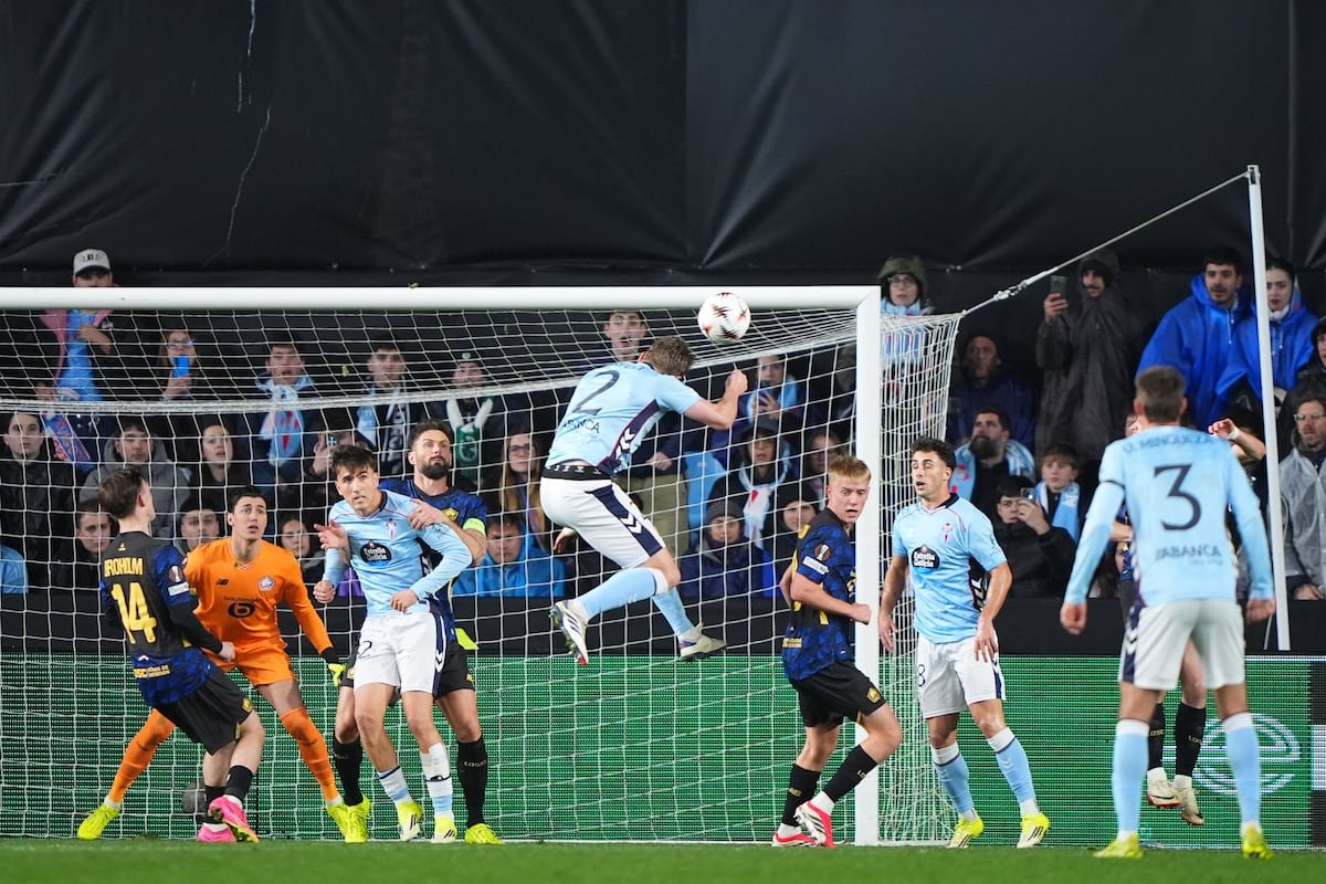 El Celta enrachado de Giráldez pasa de ronda en Europa tras tumbar con diez jugadores al Lille | Fútbol | Deportes