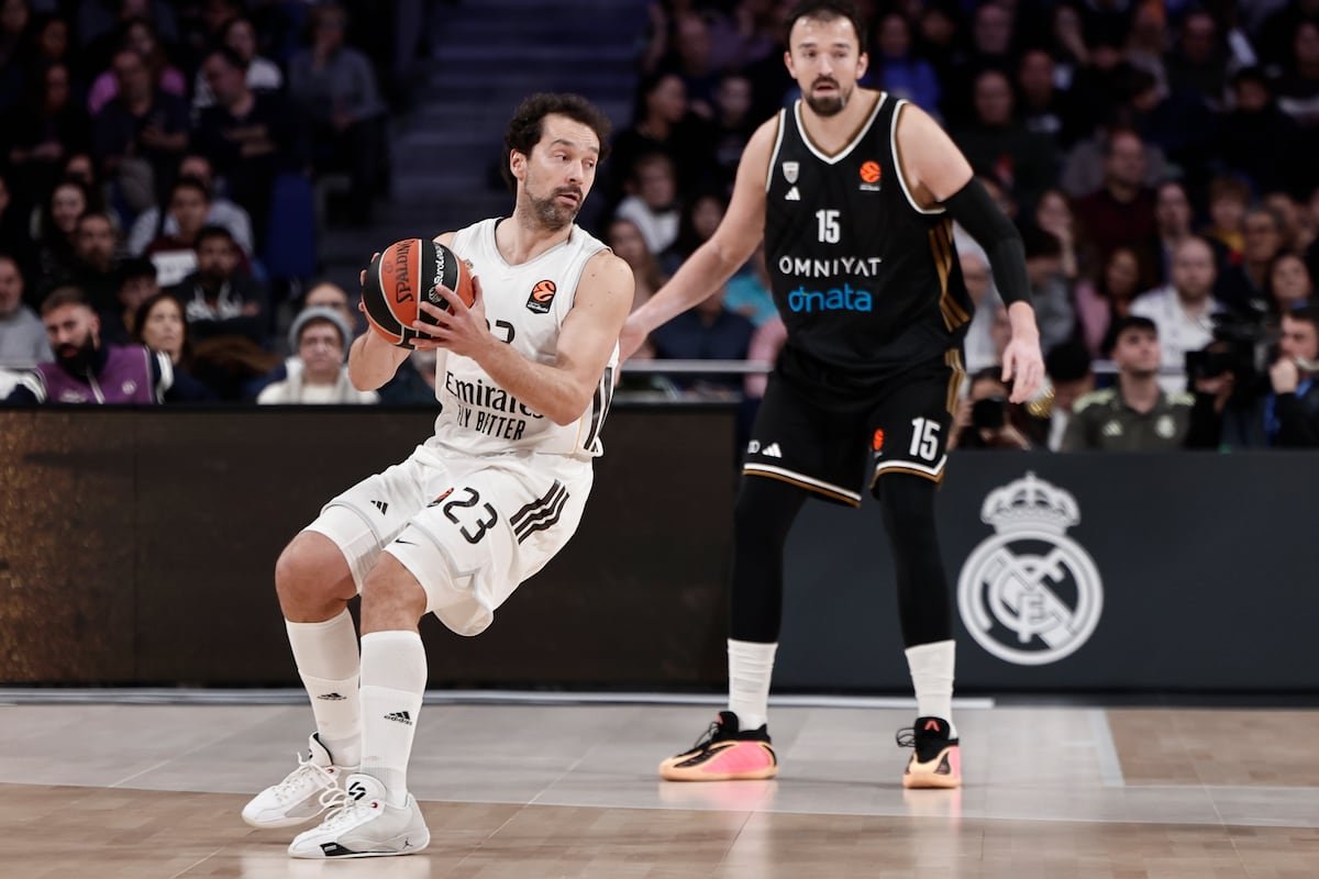 El Madrid remonta 14 puntos para brindarle una victoria a Sergio Llull en su partido 1.200 con la camiseta blanca | Baloncesto | Deportes