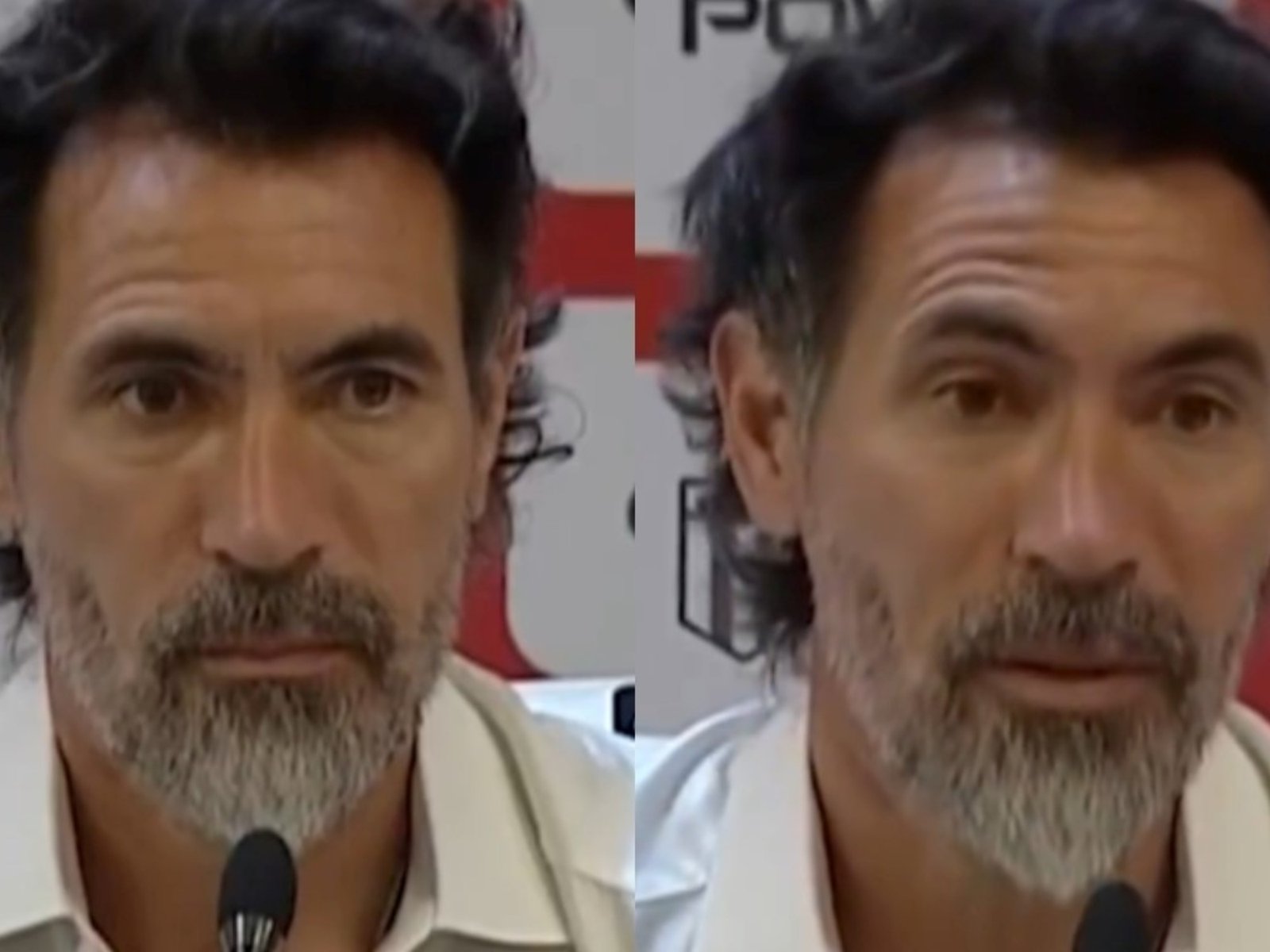 El fuerte cruce de Domínguez con un periodista que le preguntó por una posible vuelta de Rojo: «No me vengas a querer presionar…» :: Olé