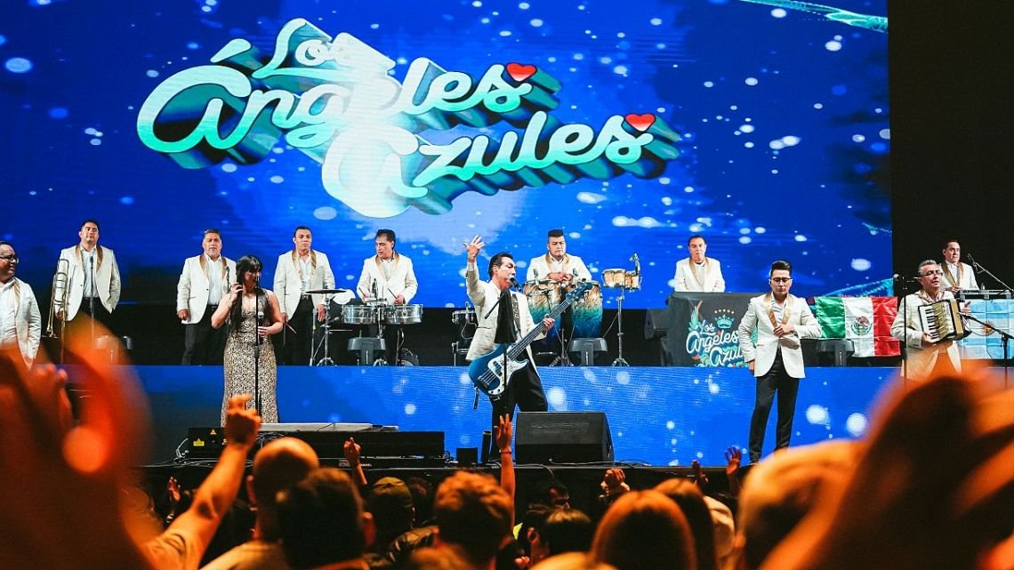 En este 2026 Los Angeles Azules volverán a presentarse en la Argentina