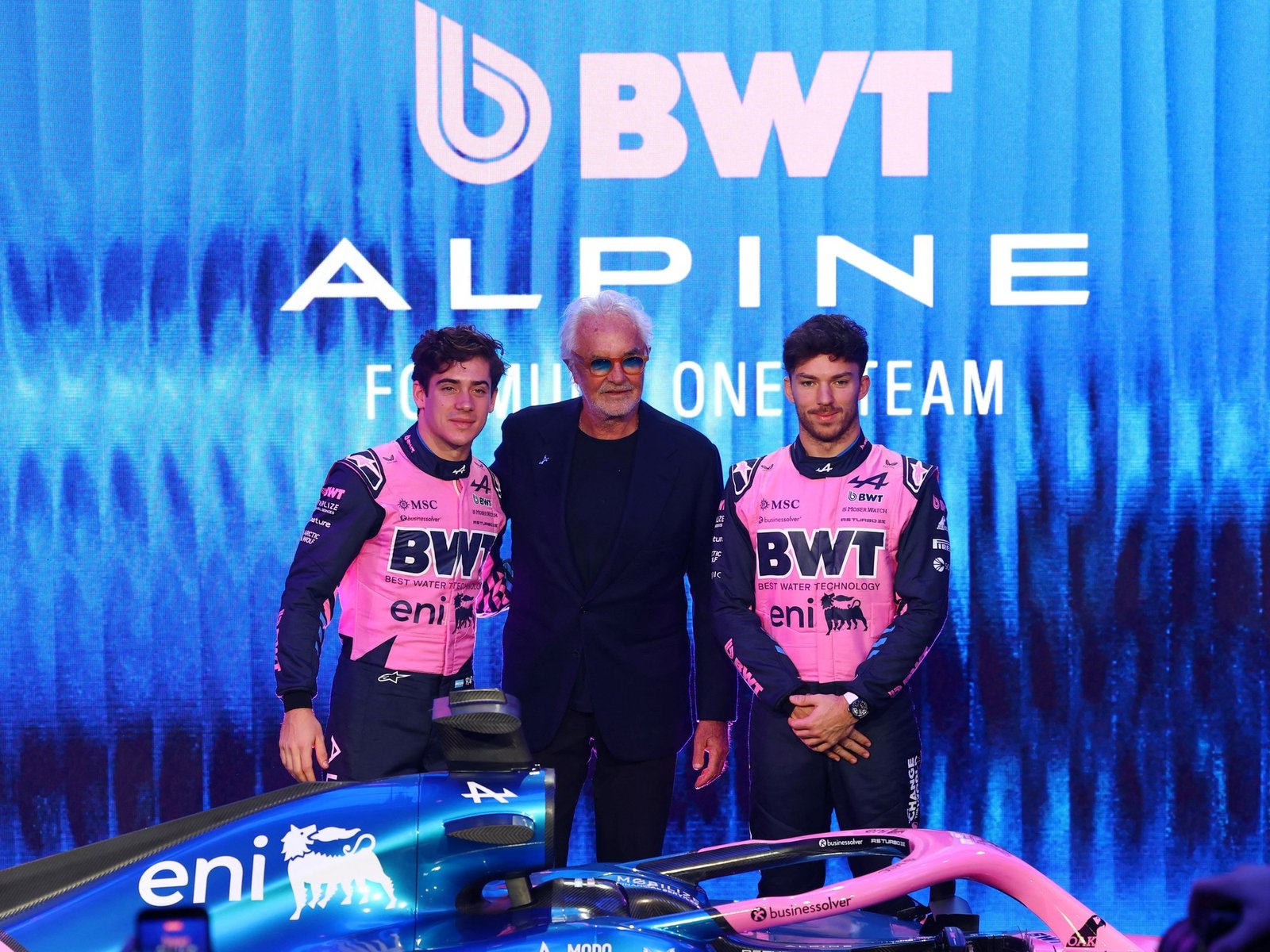 «Es precioso pero el auto más lindo es el que va más rápido»