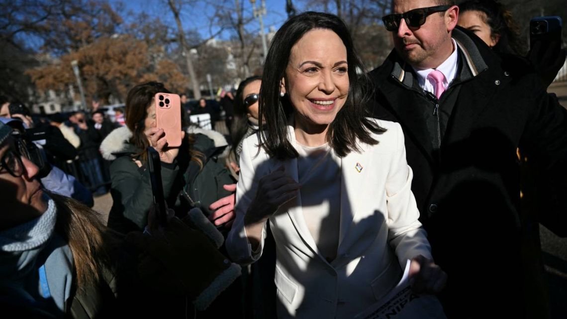 “Estamos dando los pasos para una transición verdadera”, expresó María Corina Machado tras reunirse con Trump