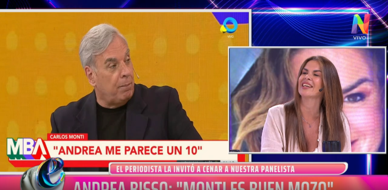 Exclusivo de 'Entrometidos': Andrea Bisso consideró "buen mozo" a Carlos Monti, que "el amor puede comenzar" y espera su invitación