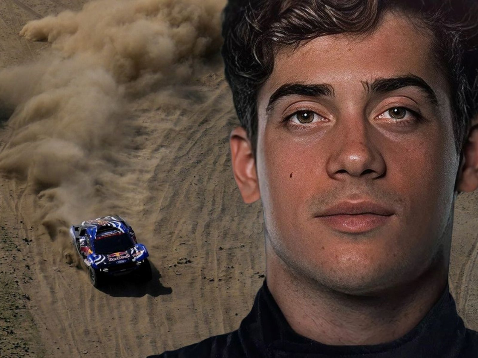 Franco Colapinto está atento al Dakar y le hizo un guiño a «Iron Man», campeón y amigo suyo :: Olé