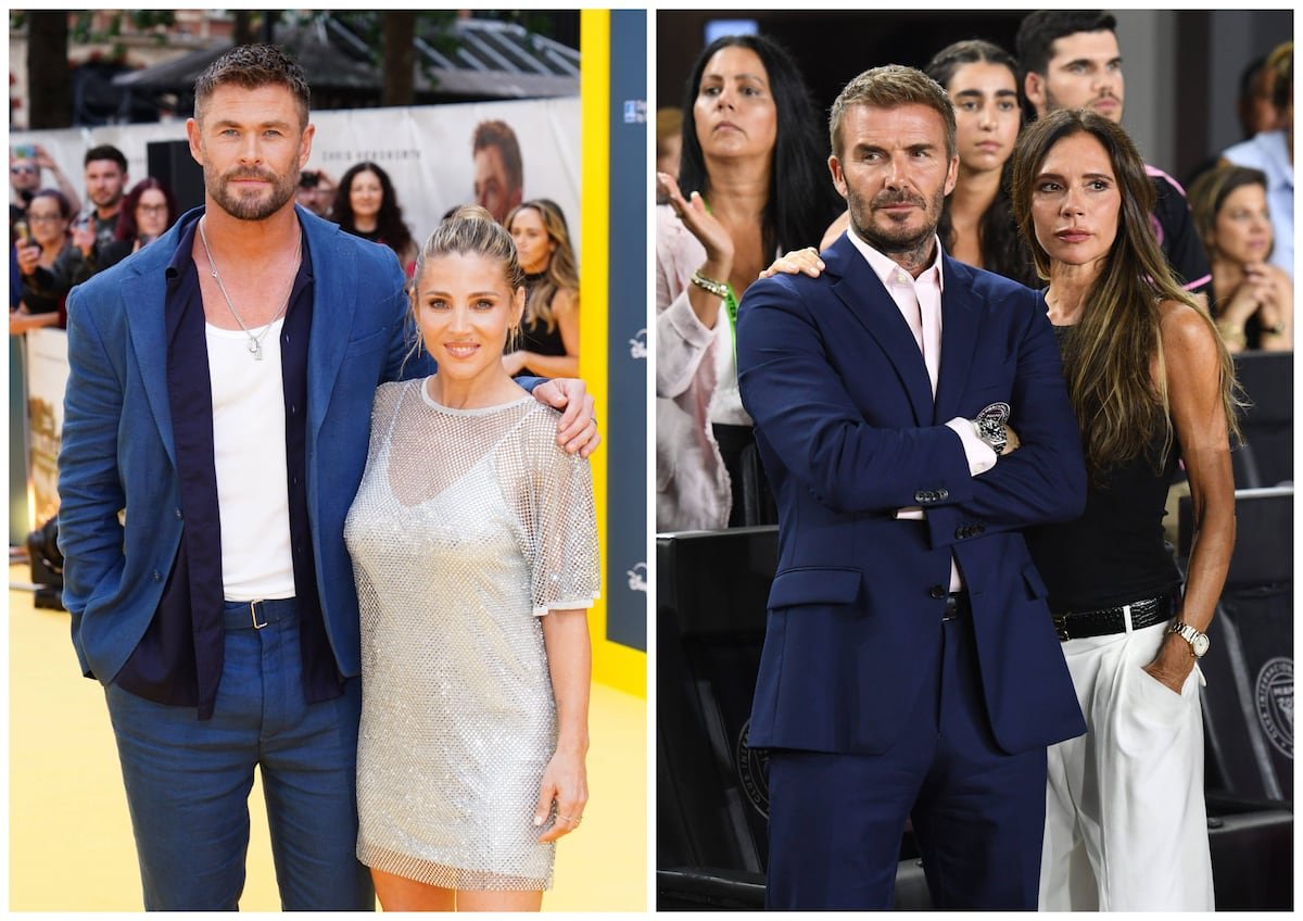La Nochevieja de los famosos: Elsa Pataky y Chris Hemsworth en un barco o el resumen del año de David Beckham sin su hijo Brooklyn | Gente