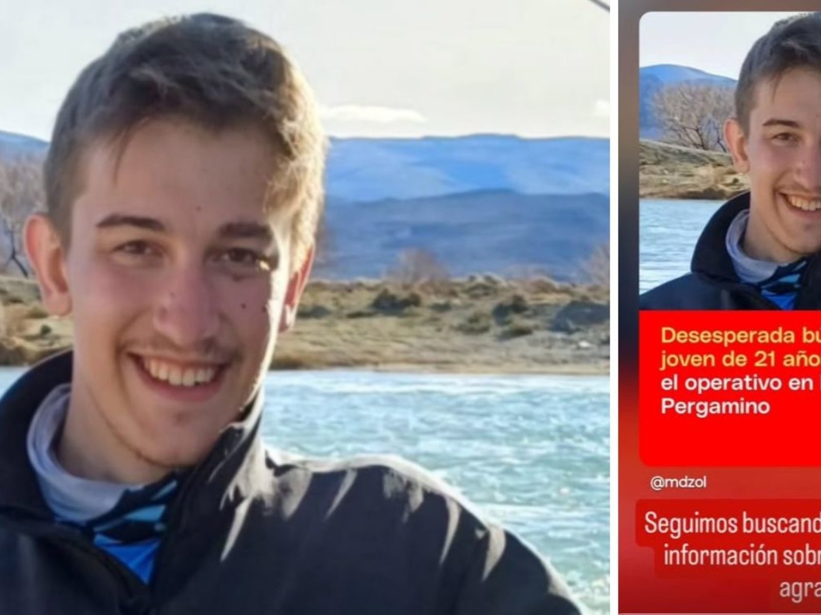 Luego de tres días sin rastros, encontraron al joven de 21 años que había salido en bicicleta de su casa en Vicente López