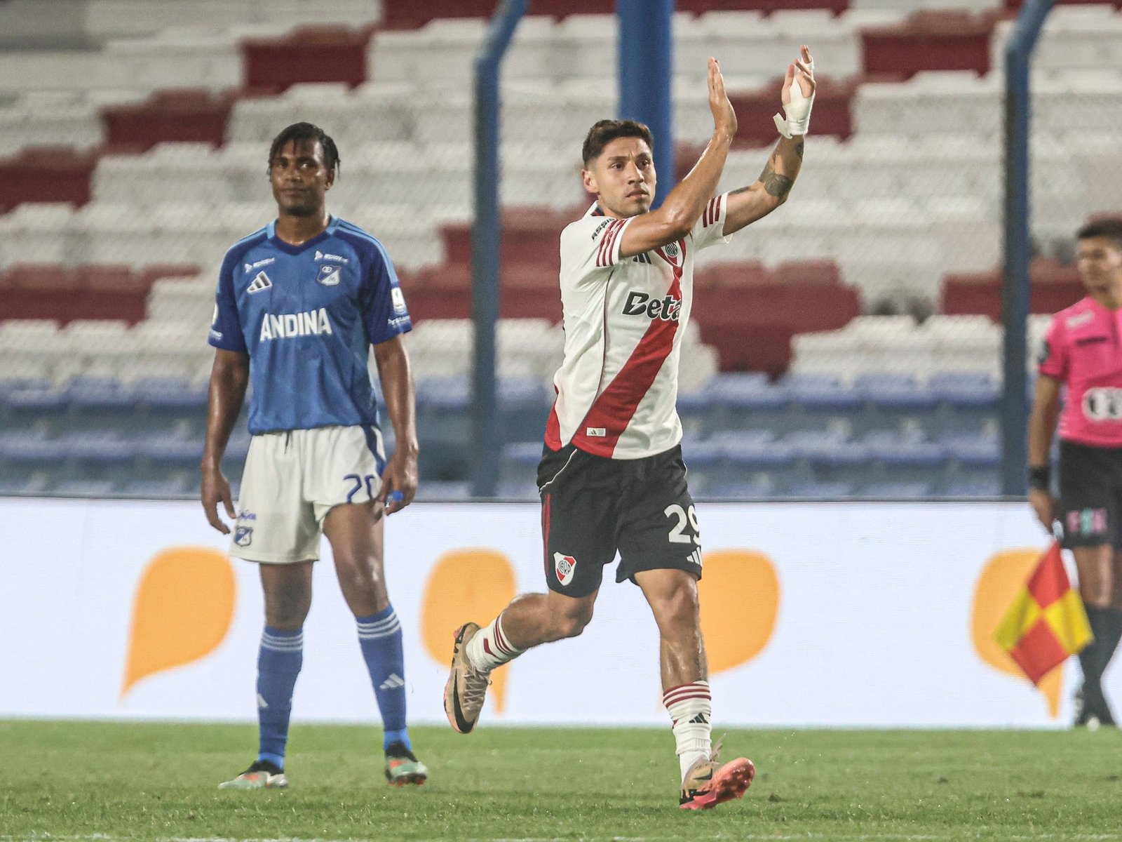 Montiel, tras la victoria ante Millonarios: «El objetivo es buscar la identidad» :: Olé