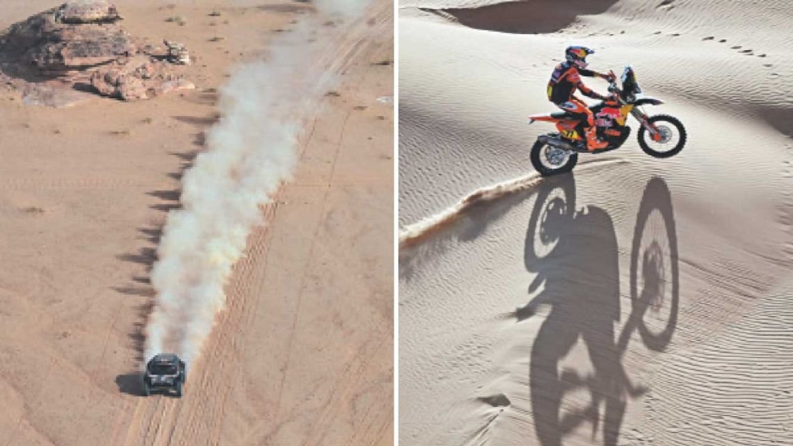 Una semana intensa para los pilotos argentinos en el Dakar
