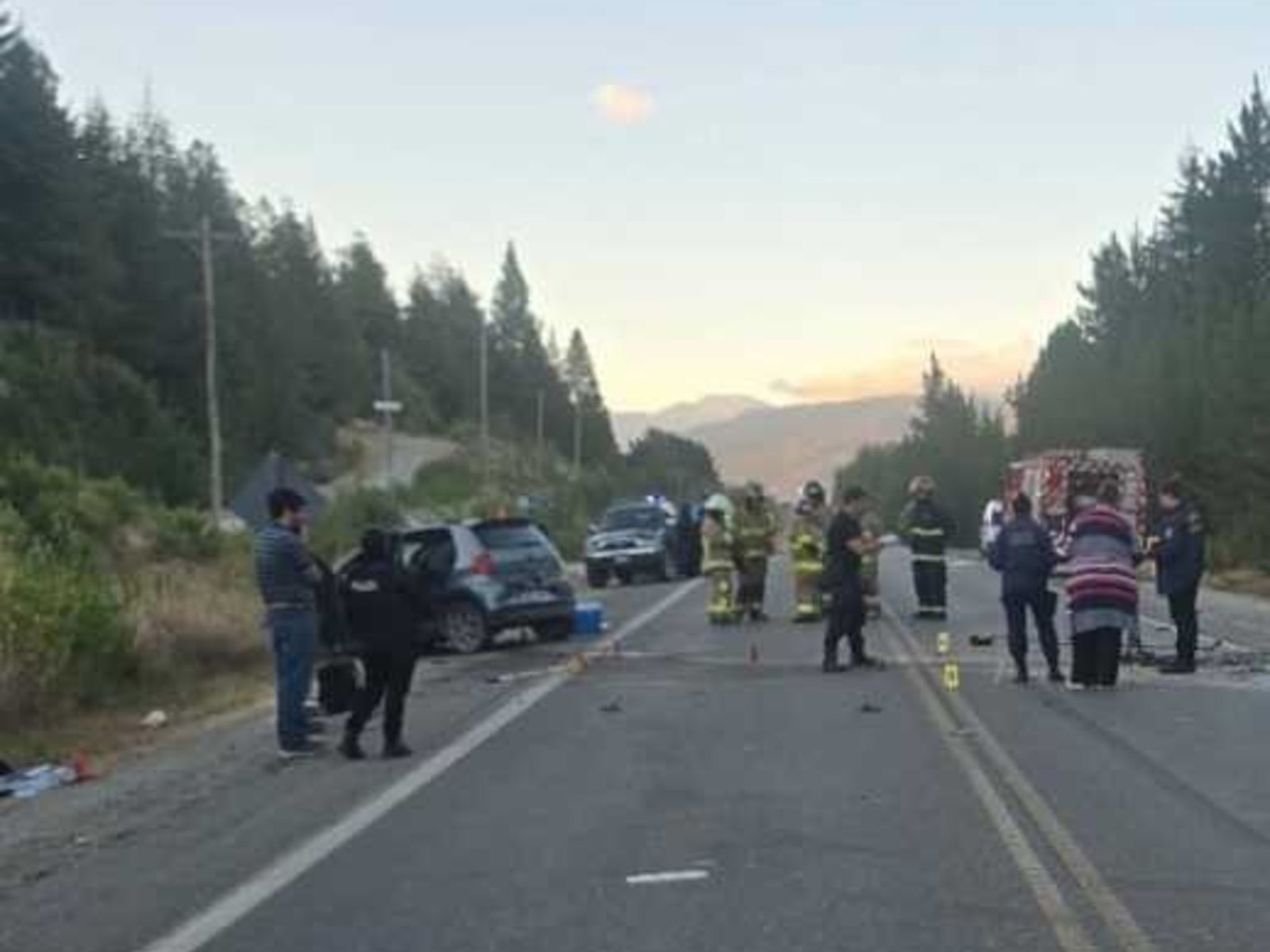 Volvía de combatir los incendios forestales en Chubut y murió en un choque frontal en la ruta 40