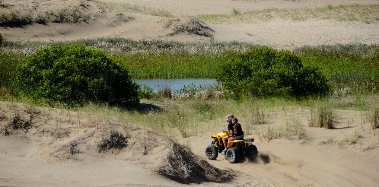 dos turistas resultaron heridas tras un accidente en cuatriciclo