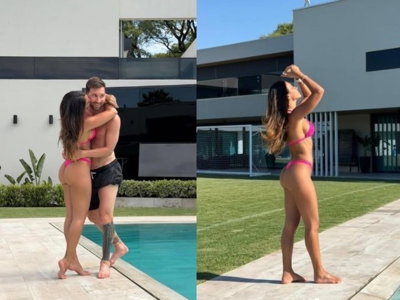 el posteo romántico de Antonela y la reacción de Leo