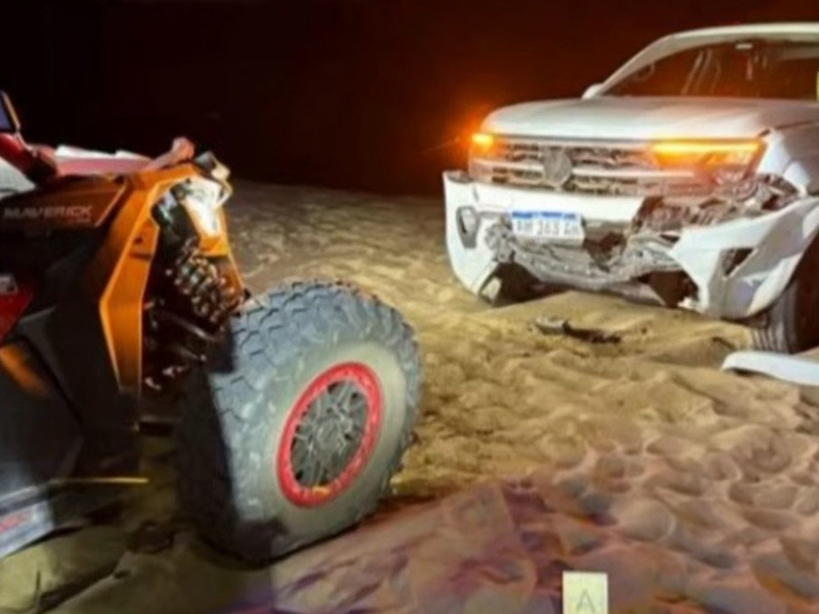 inhabilitaron a los conductores del UTV y la camioneta que estaban alcoholizados y chocaron