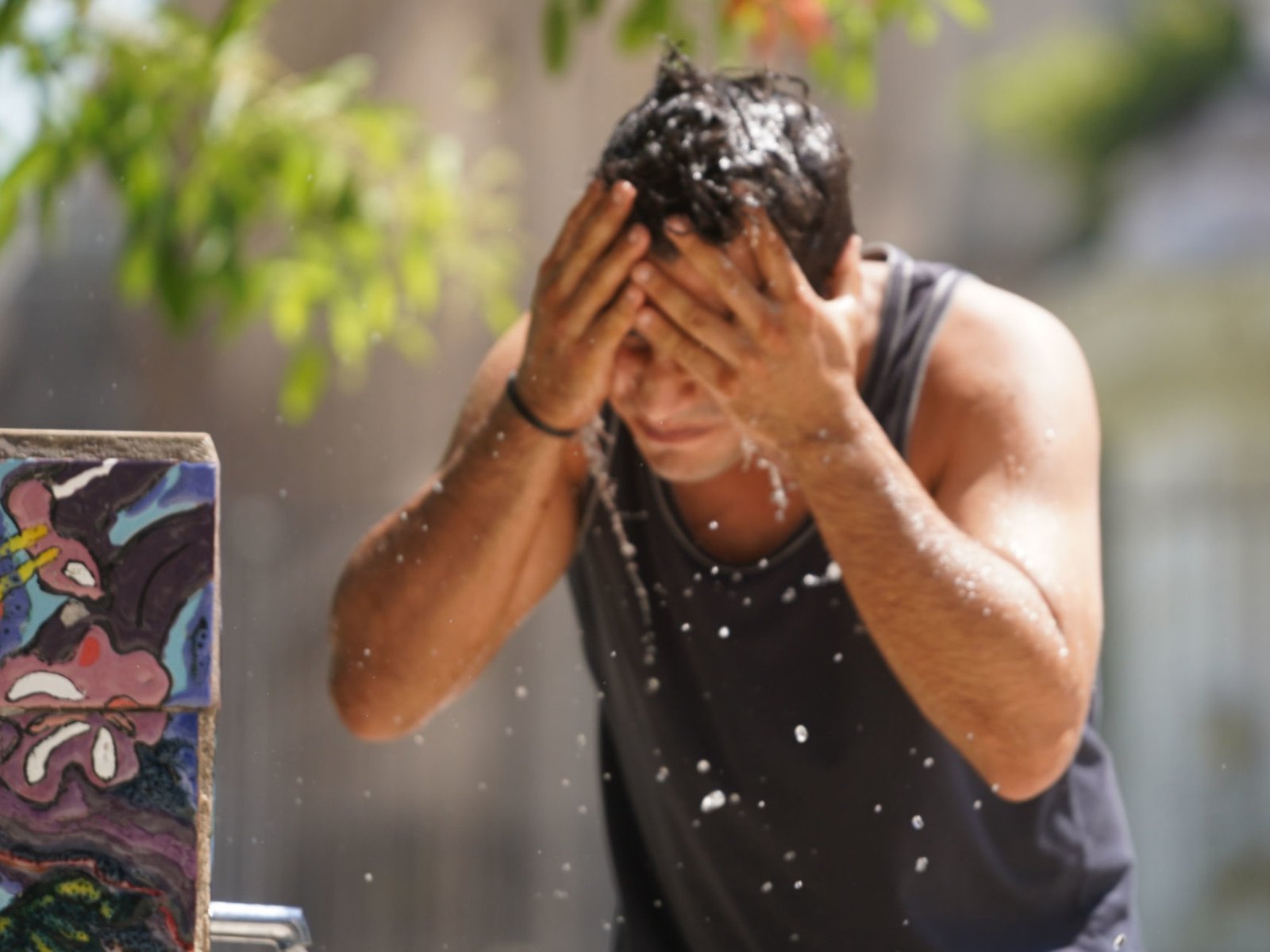 la Ciudad de Buenos Aires atraviesa la primera ola de calor del verano y hay alerta naranja, pero llegan tormentas