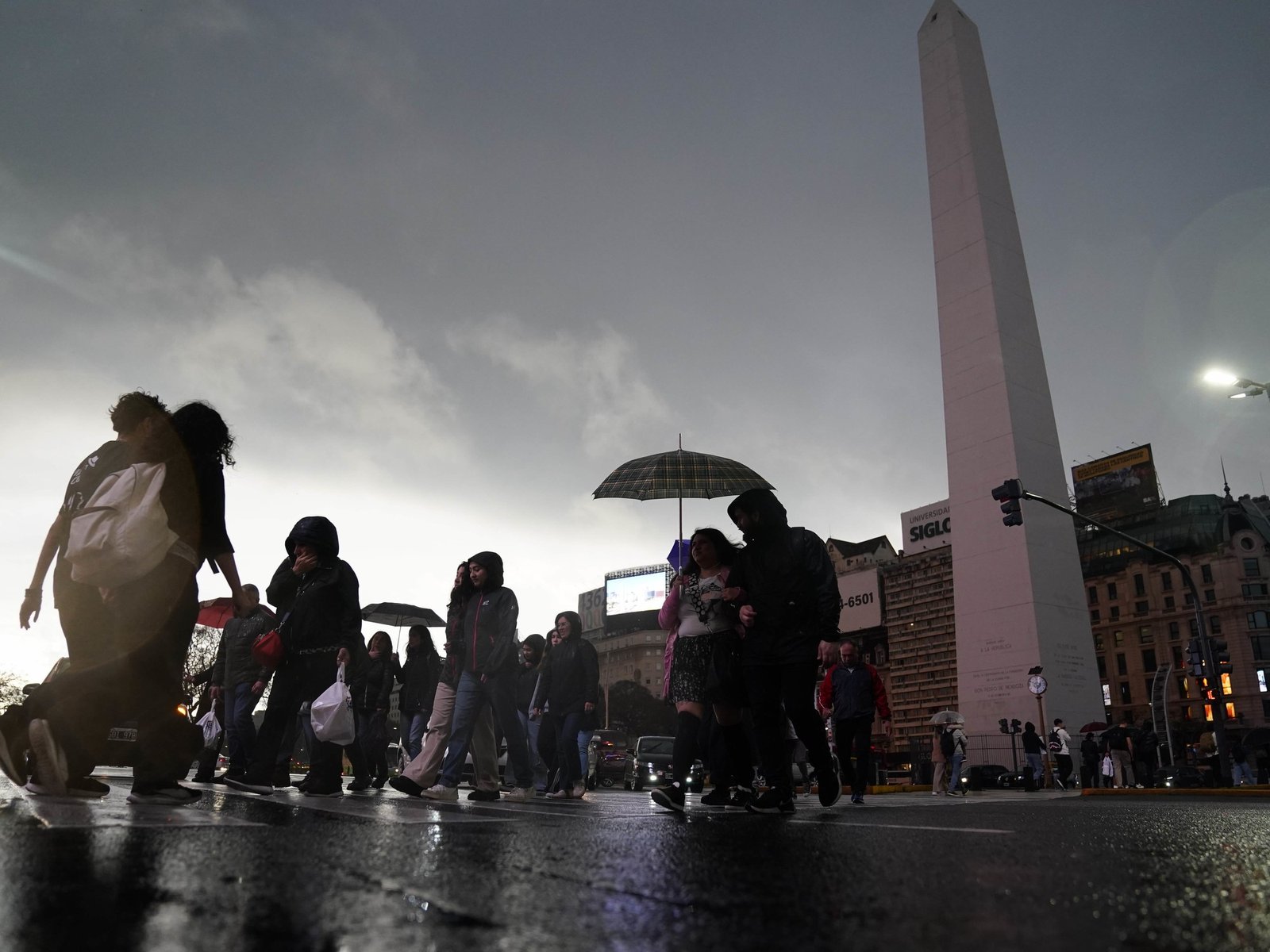 llegaron los lluvias a la Ciudad y el Gran Buenos Aires y bajará la temperatura