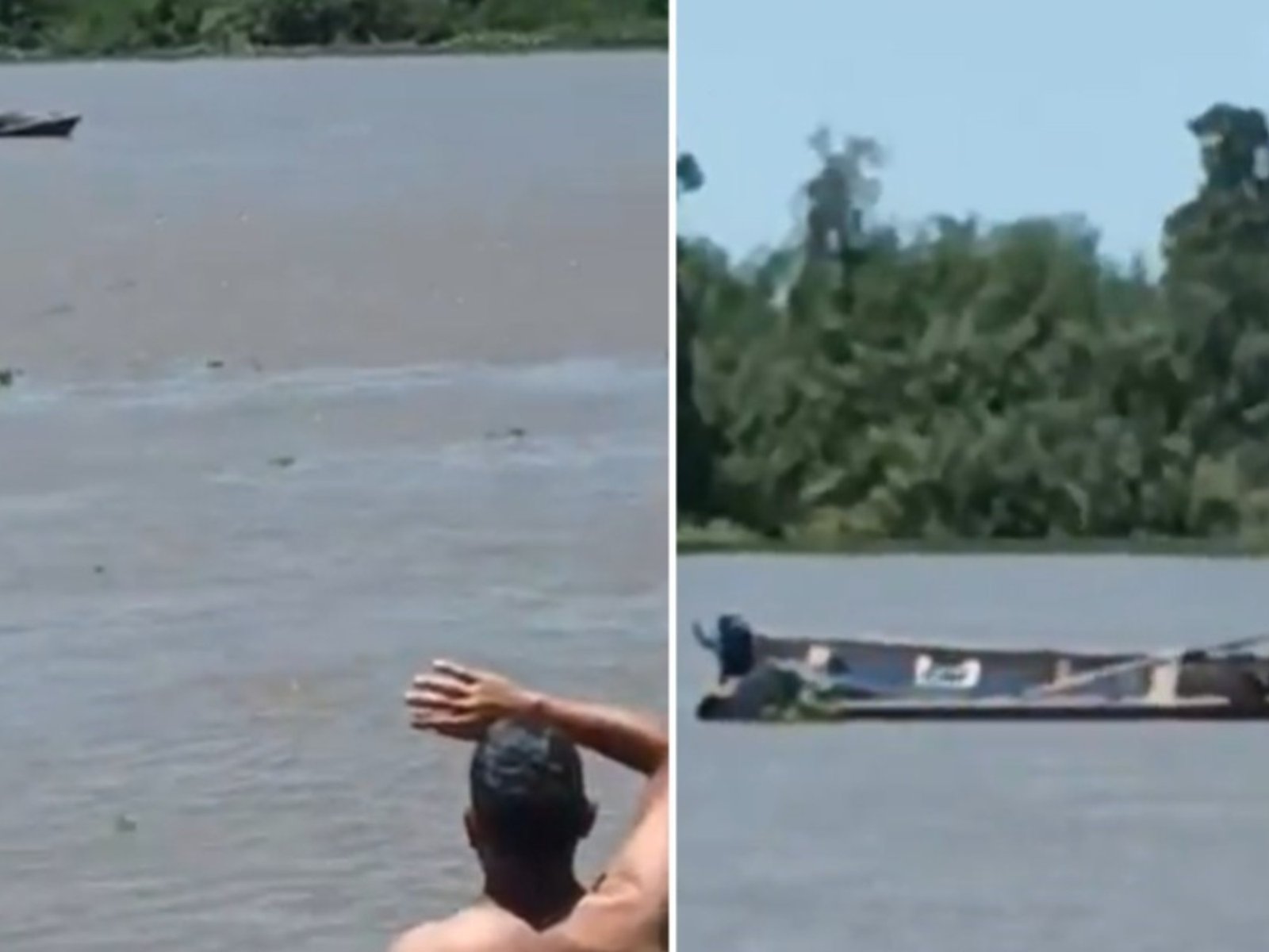 llevaba los cuerpos de dos hombres fusilados