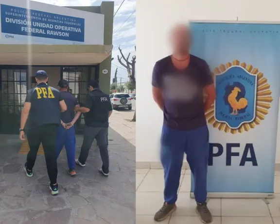 Atrapan en Trelew a un peligroso prófugo buscado por portación de armas y explosivos