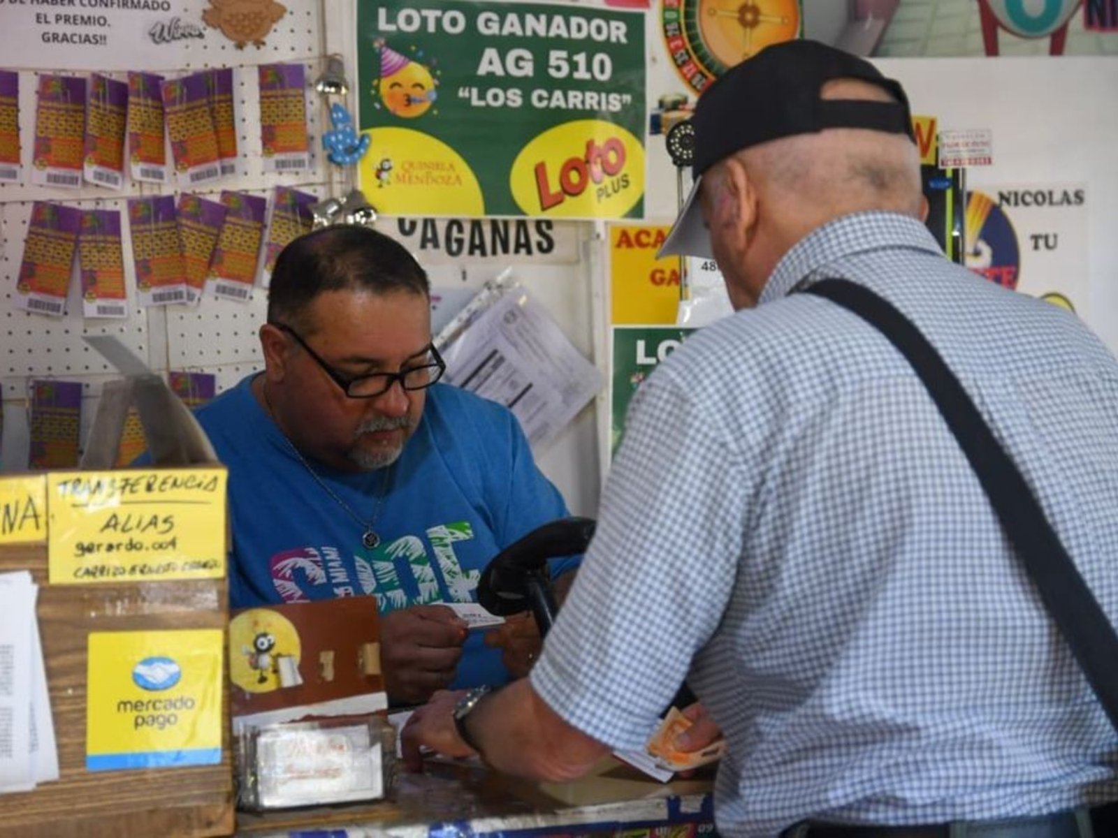 Cobra la jubilación mínima, apostó 3 mil pesos al Loto Plus y ganó casi 6 mil millones en Mendoza