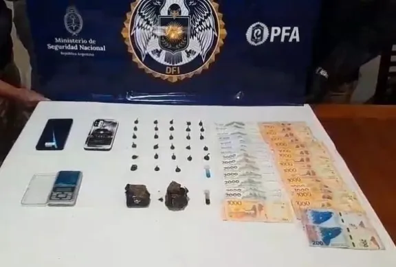 Desarticulan un búnker de drogas en Trelew tras un operativo de la Policía Federal